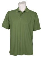 Click to enlarge Ashworth EZ-TECH 50s 2 Bar Solid Polo Shirt in Fescue- AM3099