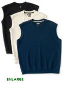 Click to enlarge Ashworth Ez-Tech Solid Interlock Vest - AM5650